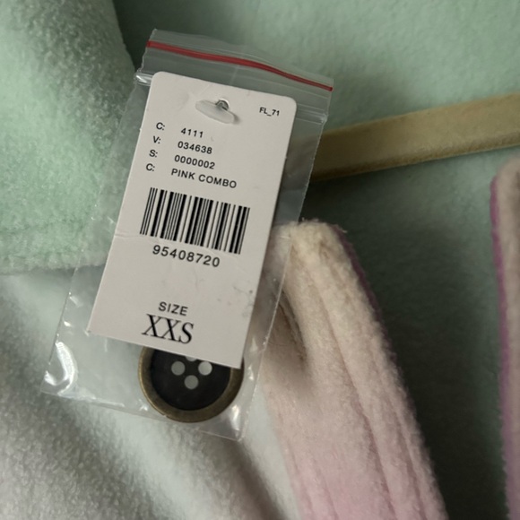 New Anthropologie Pilcro tie dyed micro fleece button front shirt jacket - Picture 6 of 8